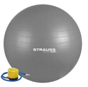 Read more about the article STRAUSS Anti-Burst Rubber Stability Ball Review 2025: Is It Worth It for Home Workouts?
