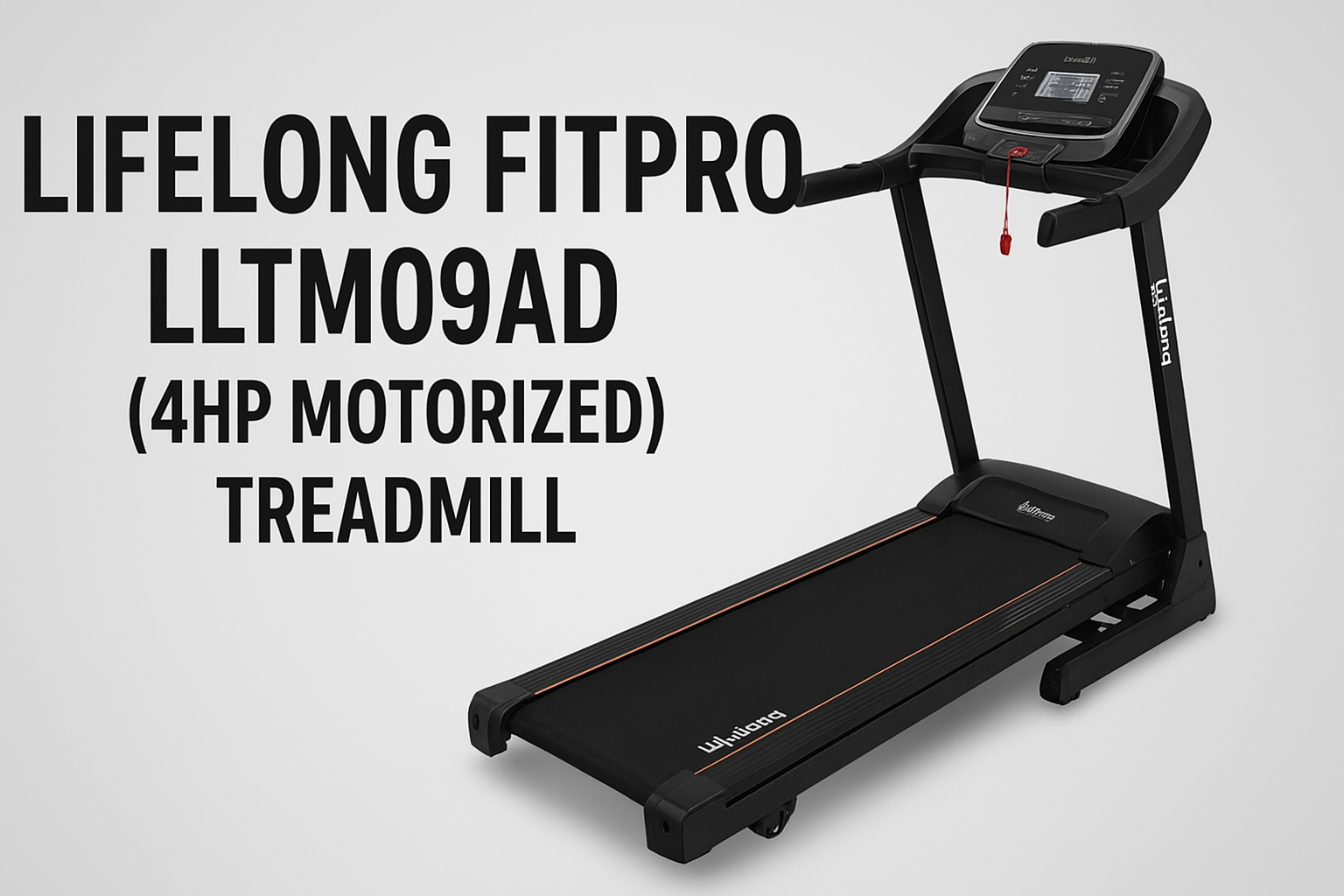 Read more about the article See How Easily You Can Improve Heart Health with the Lifelong FitPro LLTM09AD (4HP Motorized) Treadmill