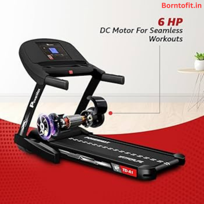 Which is the best treadmill PowerMax Fitness TD-A1 or Sparnod Fitness STH-550 in 2025?