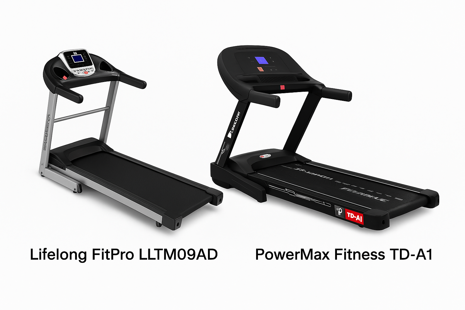 You are currently viewing Lifelong FitPro LLTM09AD Treadmill vs PowerMax Fitness TD-A1 Treadmill: Which Treadmill Should You Choose?