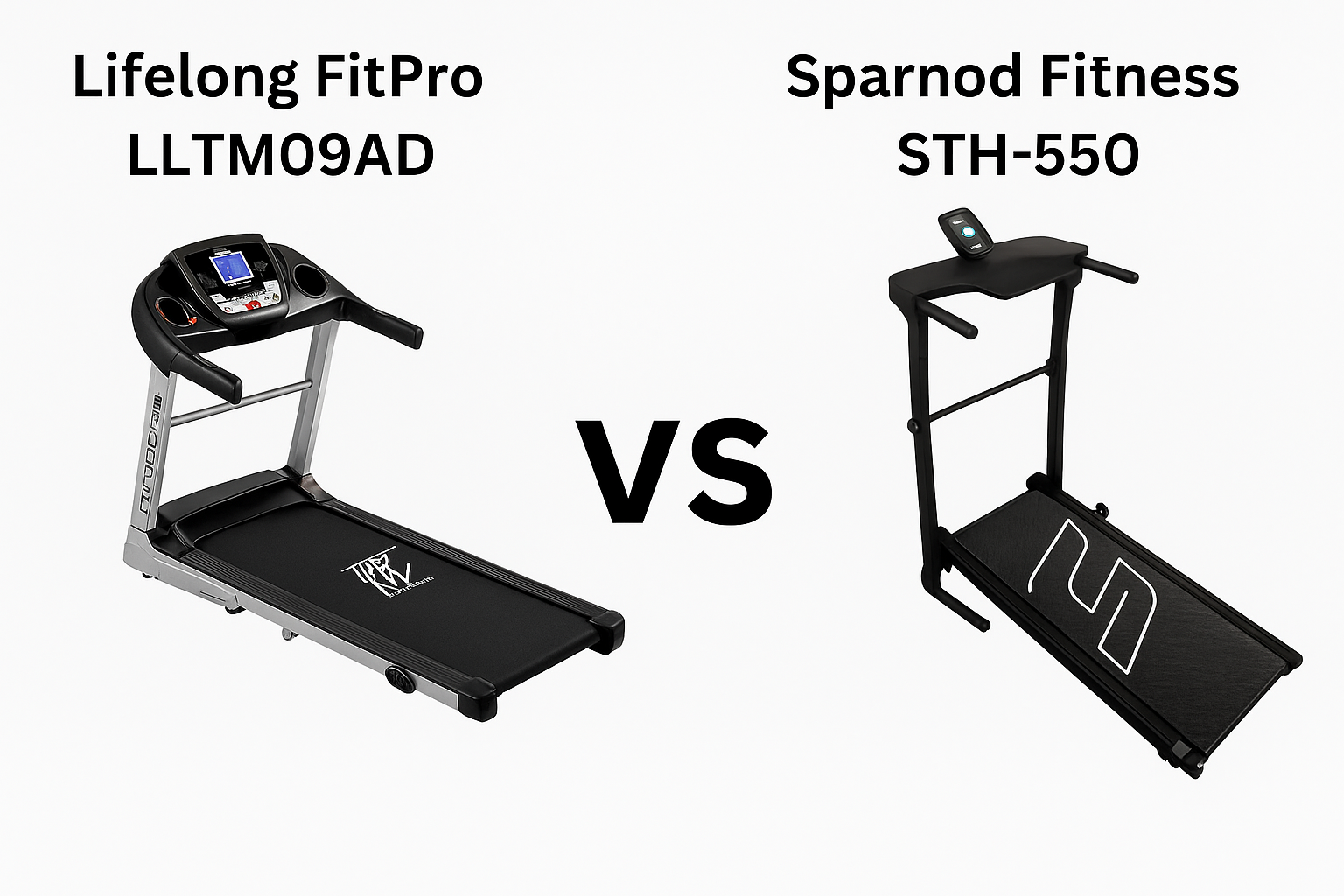 Read more about the article Lifelong FitPro LLTM09AD Treadmill vs Sparnod Fitness STH-550 Treadmill? – Choose the Best Treadmill for You