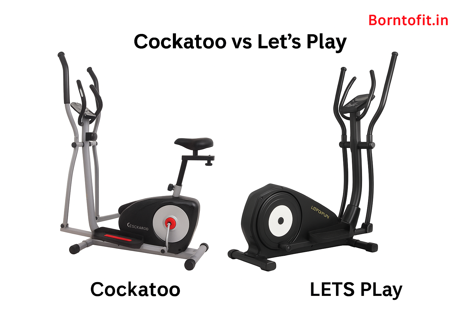 Read more about the article Cockatoo vs Let’s Play Elliptical Cross Trainer: Pros, Cons & Recommendation